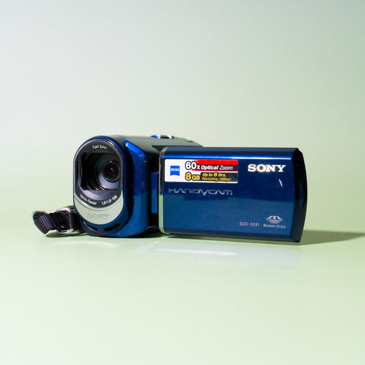 Sony Handycam DCR-SX41 Camcorder - Blue